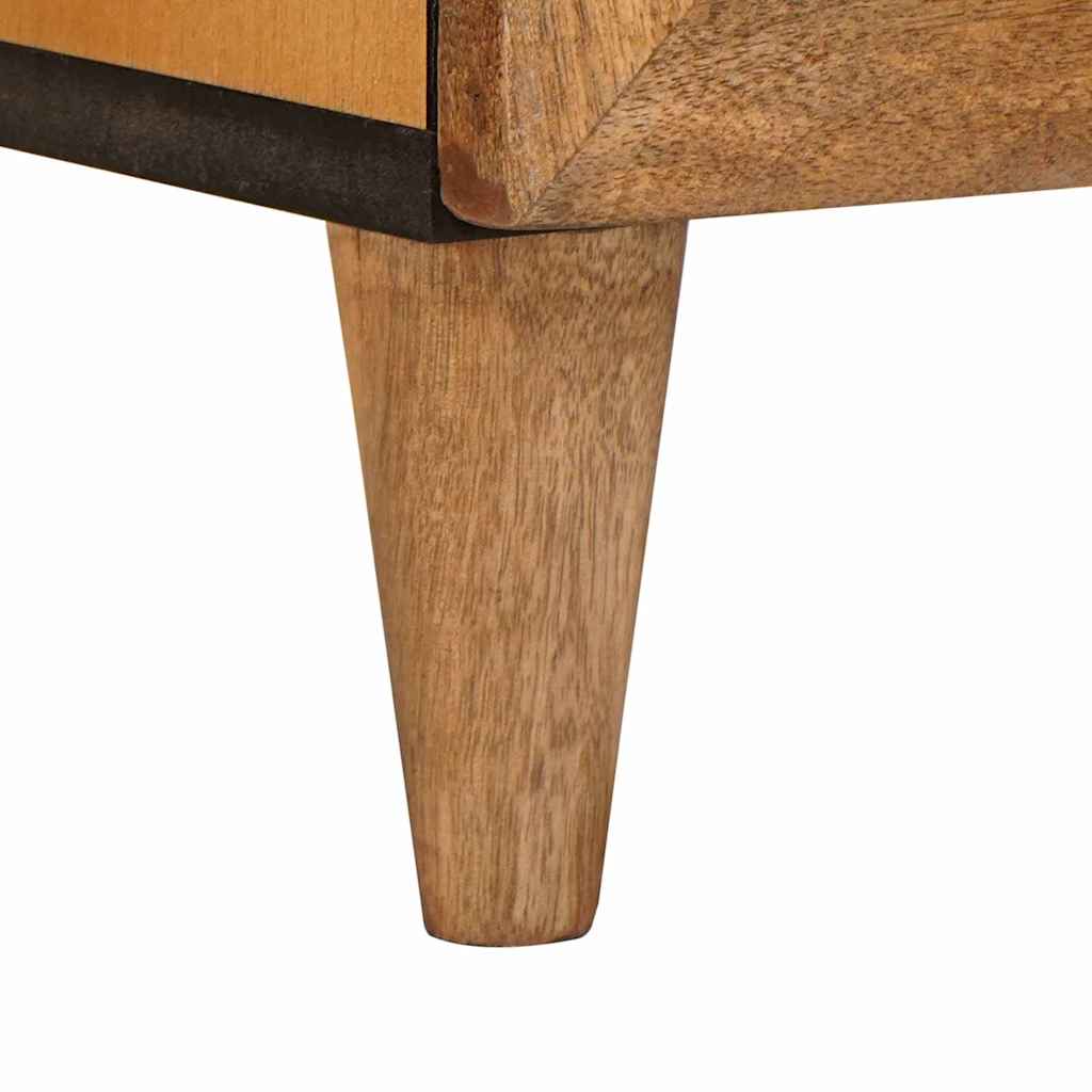 vidaXL TV Eenheden Lichtbruin 105 x 33 x 46 cm Massief Mango Hout
