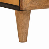 vidaXL TV Eenheden Lichtbruin 105 x 33 x 46 cm Massief Mango Hout