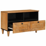 vidaXL TV Cabinets with Drawer Light Brown 70 x 33 x 46 cm Engineered Wood