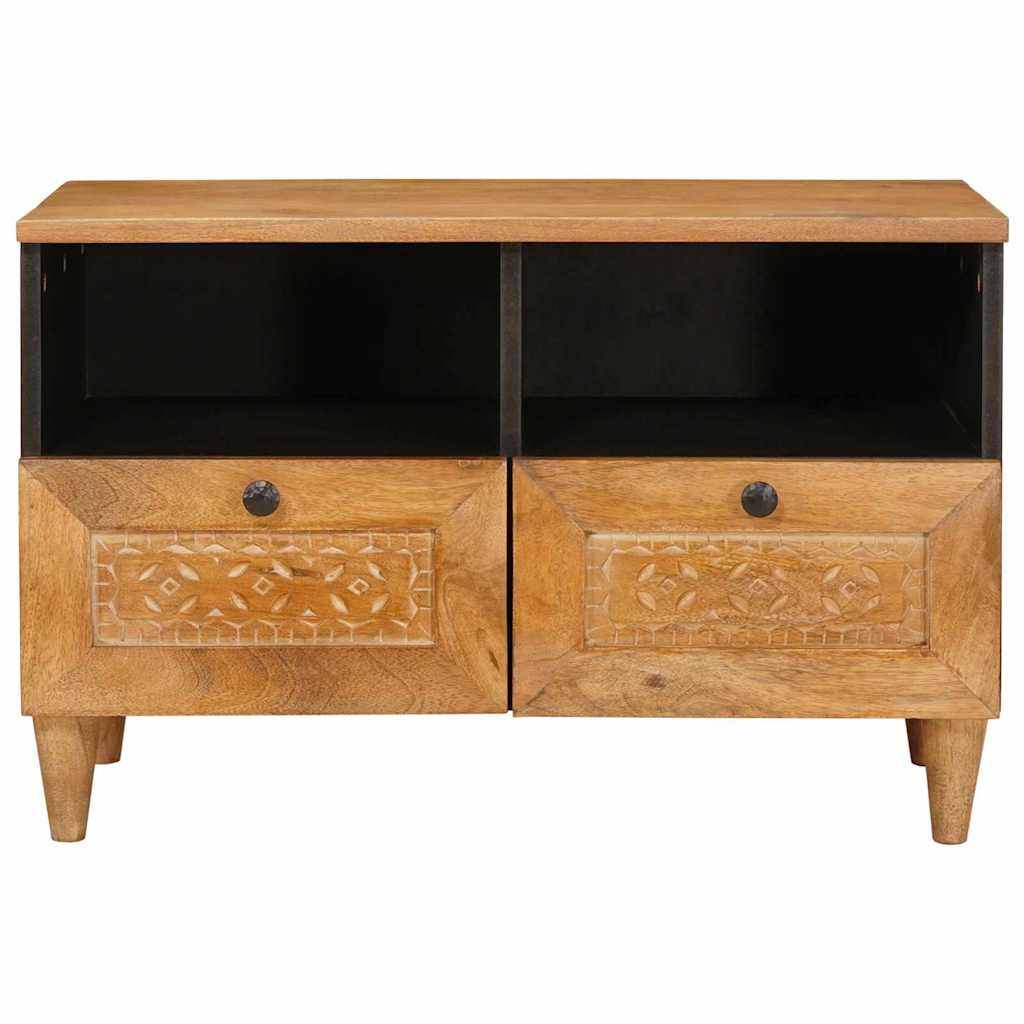 vidaXL TV Cabinets with Drawer Light Brown 70 x 33 x 46 cm Engineered Wood