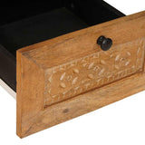 vidaXL TV Cabinets with Drawer Light Brown 70 x 33 x 46 cm Engineered Wood