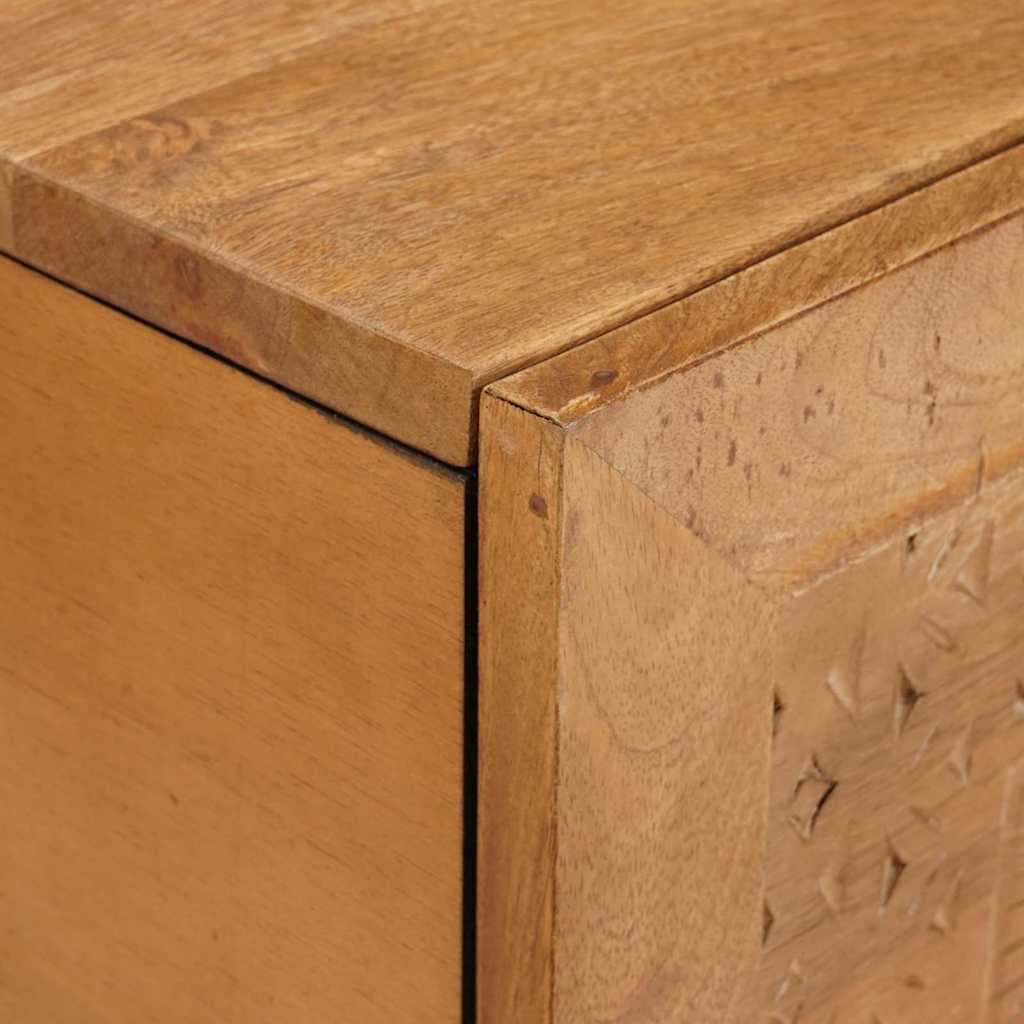 vidaXL Coffee Table Light Brown 80 x 50 x 40 cm Solid Acacia Wood