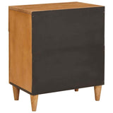 vidaXL Nachtkastje Lichtbruin 50 x 33 x 60 cm Massief acaciahout