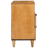 vidaXL Nachtkastje Lichtbruin 50 x 33 x 62 cm Massief acaciahout
