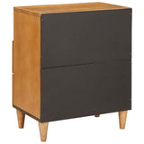 vidaXL Nachtkastje Lichtbruin 50 x 33 x 62 cm Massief acaciahout