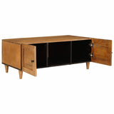 vidaXL Salontafel Lichtbruin 100 x 54 x 40 cm Massief acaciahout