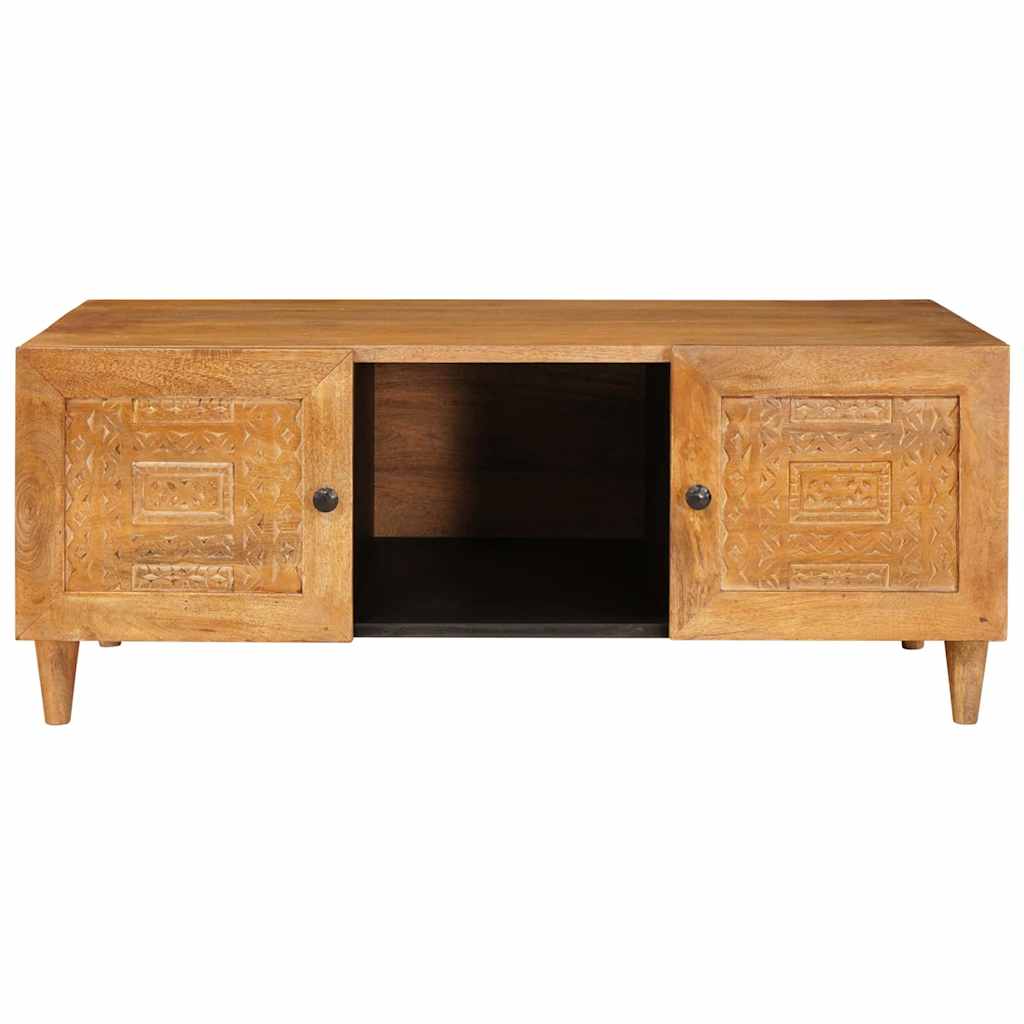 vidaXL Salontafel Lichtbruin 100 x 54 x 40 cm Massief acaciahout