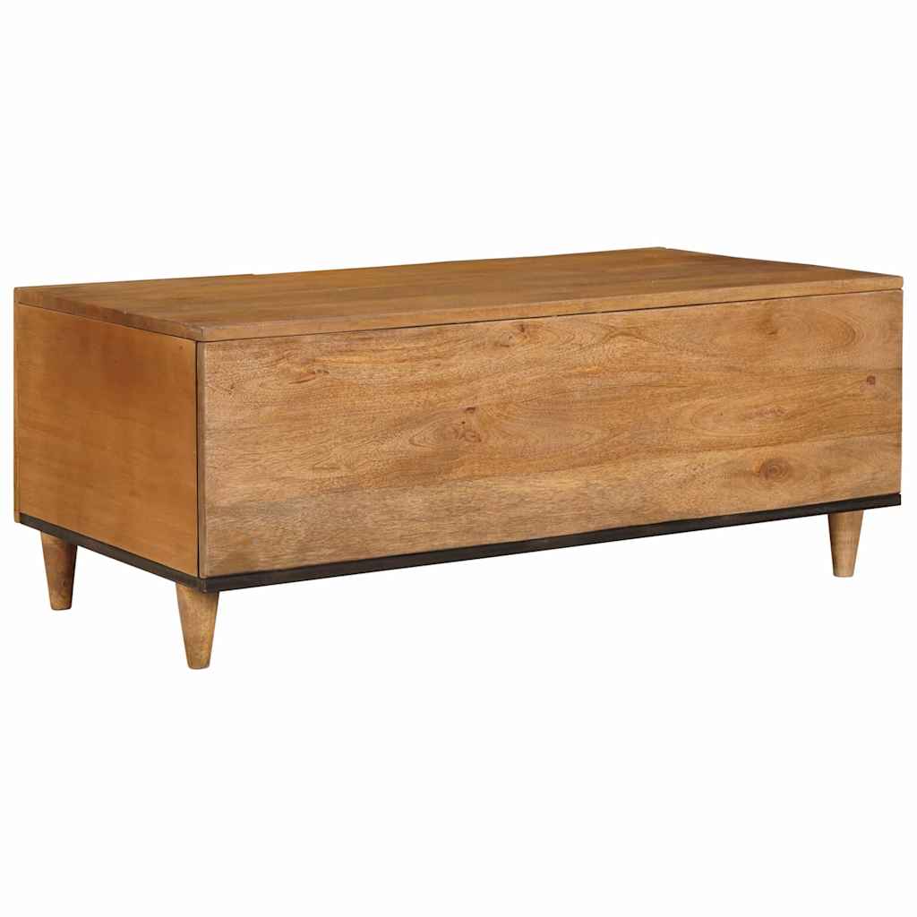 vidaXL Salontafel Lichtbruin 100 x 54 x 40 cm Massief acaciahout