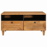 vidaXL Salontafel Lichtbruin 80 x 54 x 40 cm Massief acaciahout