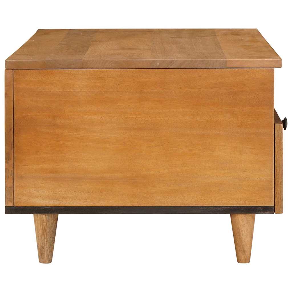 vidaXL Salontafel Lichtbruin 80 x 54 x 40 cm Massief acaciahout