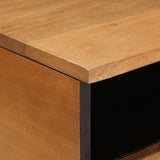 vidaXL Salontafel Lichtbruin 80 x 54 x 40 cm Massief acaciahout