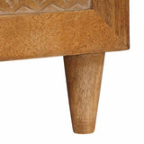 vidaXL TV Eenheden met lade Lichtbruin 105 x 33 x 46 cm Bewerkt hout