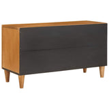 vidaXL TV Eenheden met plank Lichtbruin 80 x 33 x 46 cm Bewerkt hout
