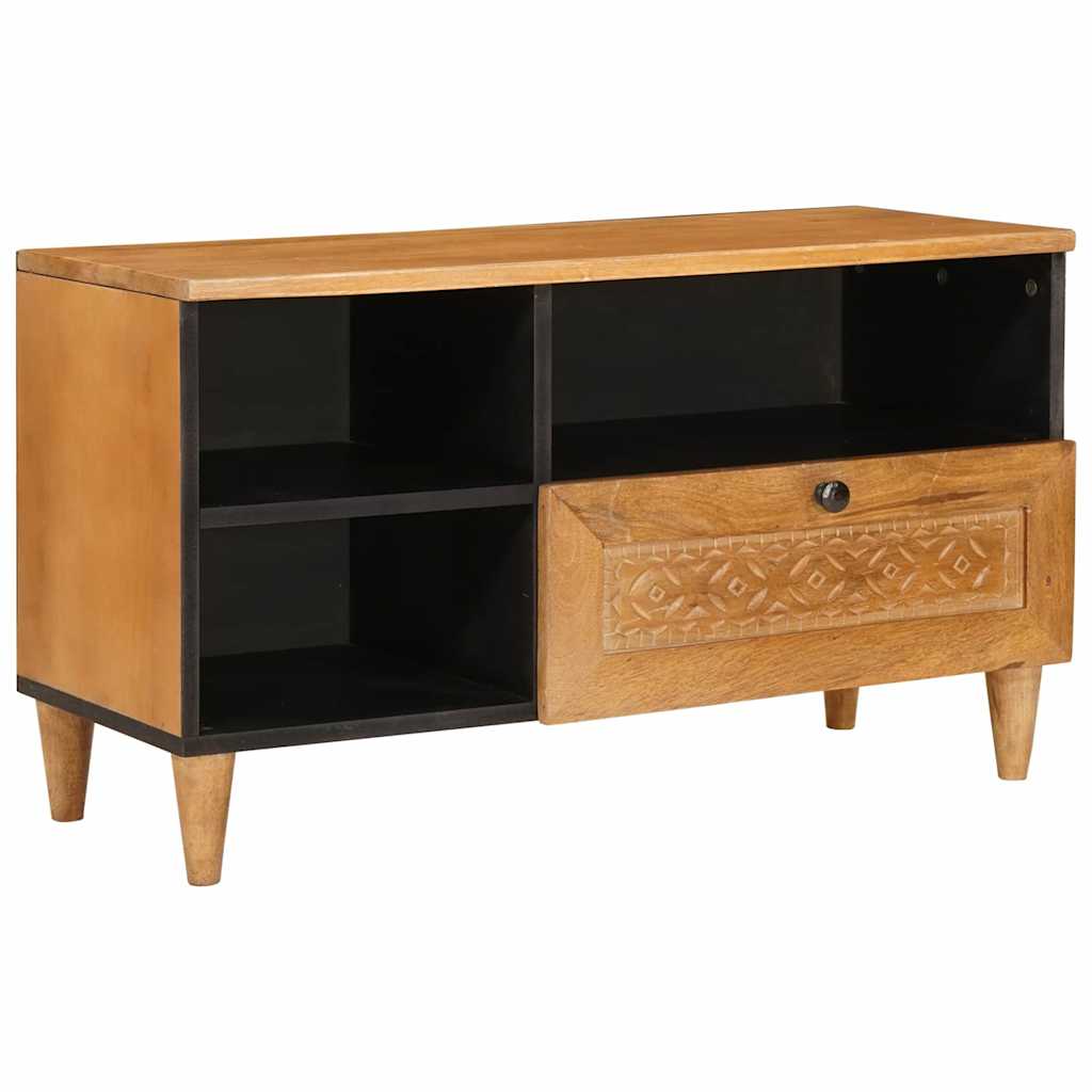vidaXL TV Eenheden met lade Lichtbruin 80 x 33 x 46 cm Bewerkt hout