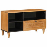 vidaXL TV Eenheden met lade Lichtbruin 80 x 33 x 46 cm Bewerkt hout