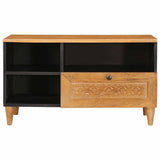 vidaXL TV Eenheden met lade Lichtbruin 80 x 33 x 46 cm Bewerkt hout