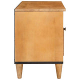 vidaXL TV Eenheden met lade Lichtbruin 80 x 33 x 46 cm Bewerkt hout