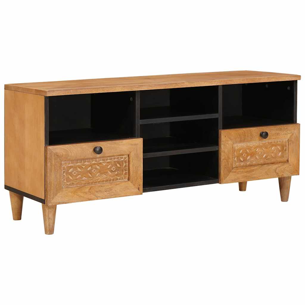 vidaXL TV Eenheden met lade Lichtbruin 100 x 33 x 46 cm Bewerkt hout