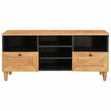 vidaXL TV Eenheden met lade Lichtbruin 100 x 33 x 46 cm Bewerkt hout