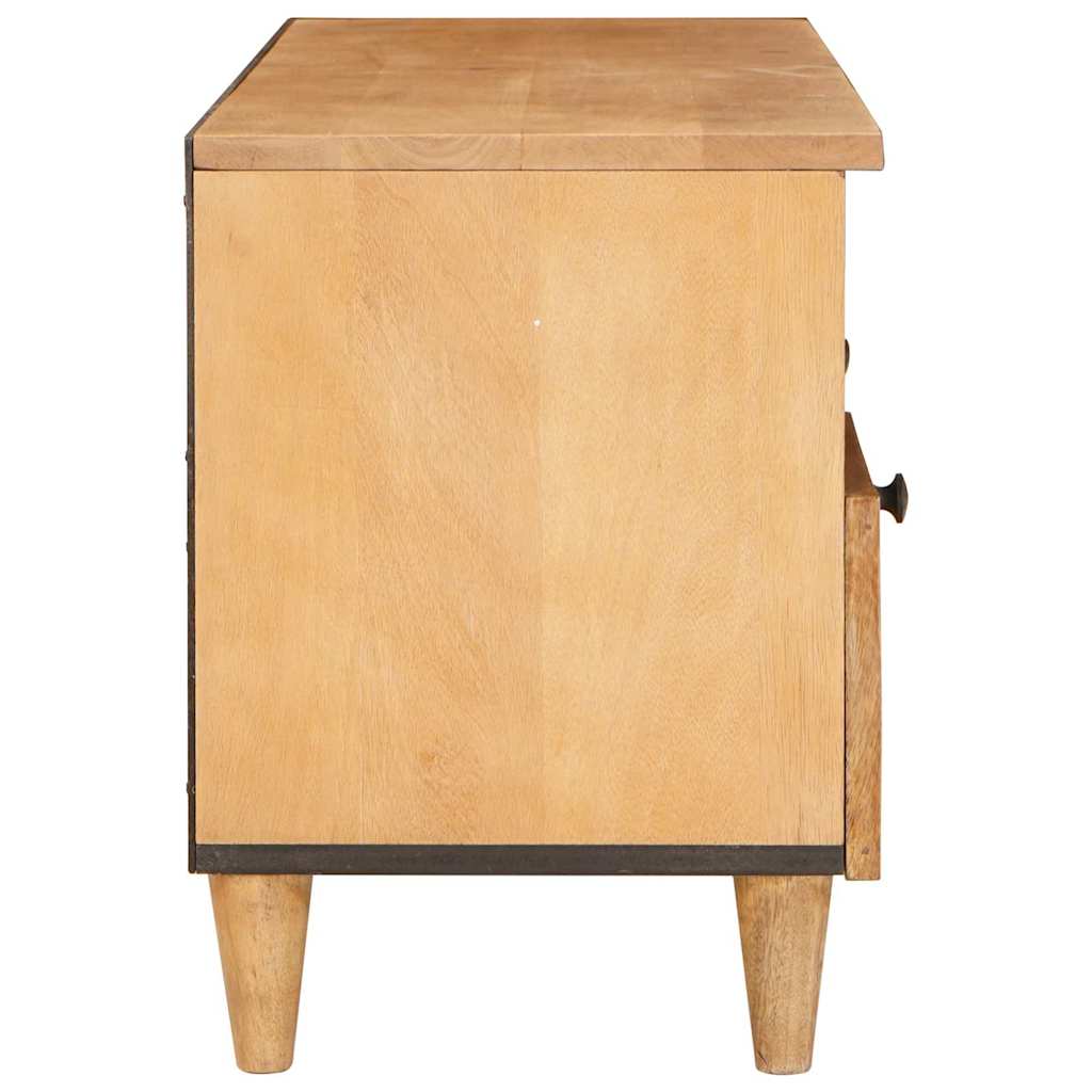 vidaXL TV Eenheden met lade Lichtbruin 100 x 33 x 46 cm Bewerkt hout