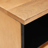 vidaXL TV Eenheden met lade Lichtbruin 100 x 33 x 46 cm Bewerkt hout