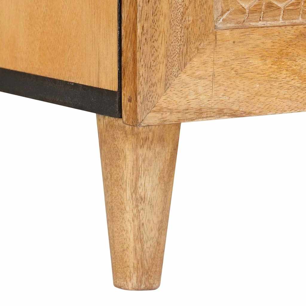 vidaXL TV Eenheden met lade Lichtbruin 100 x 33 x 46 cm Bewerkt hout