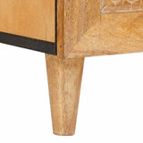 vidaXL TV Eenheden met lade Lichtbruin 100 x 33 x 46 cm Bewerkt hout