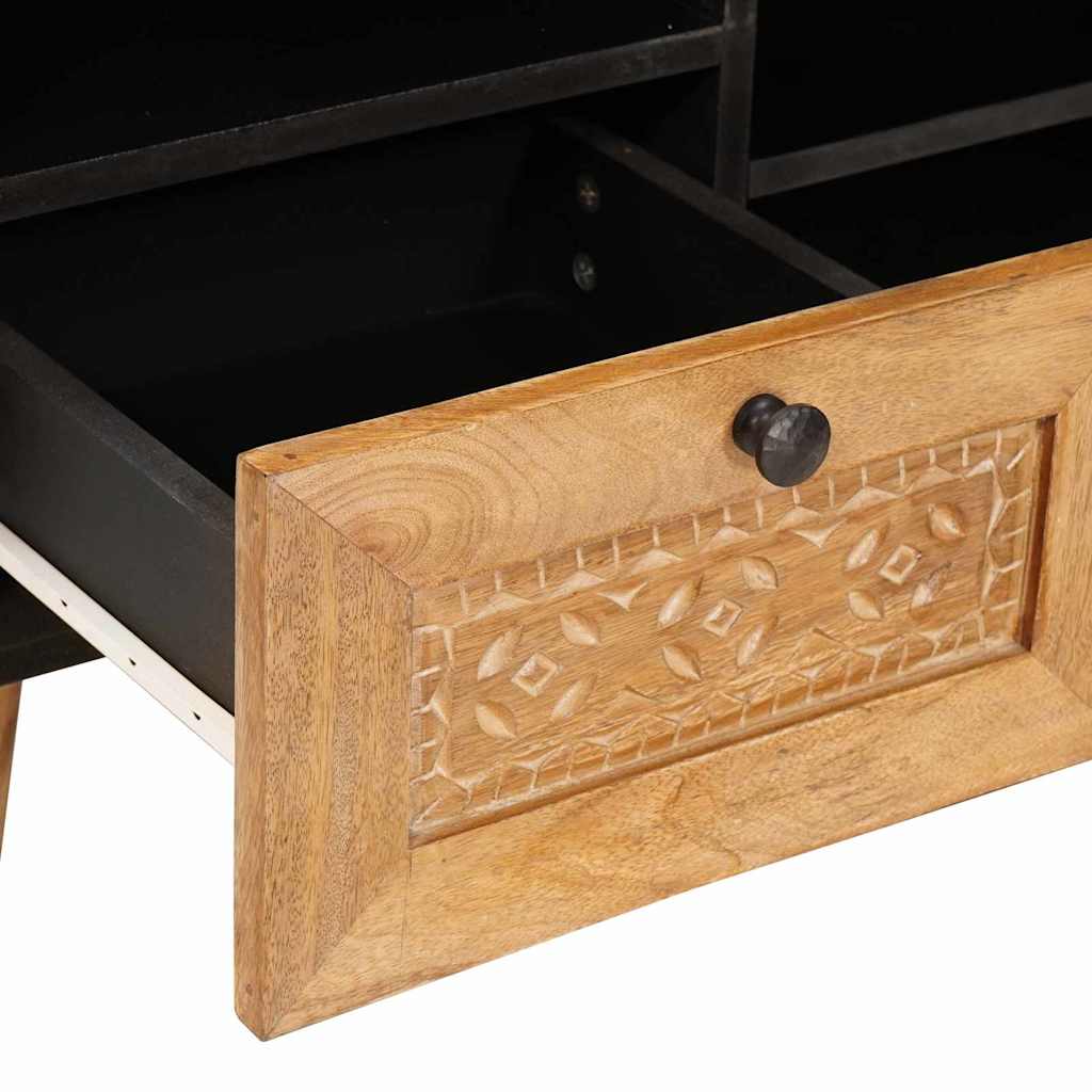 vidaXL TV Eenheden met lade Lichtbruin 100 x 33 x 46 cm Bewerkt hout