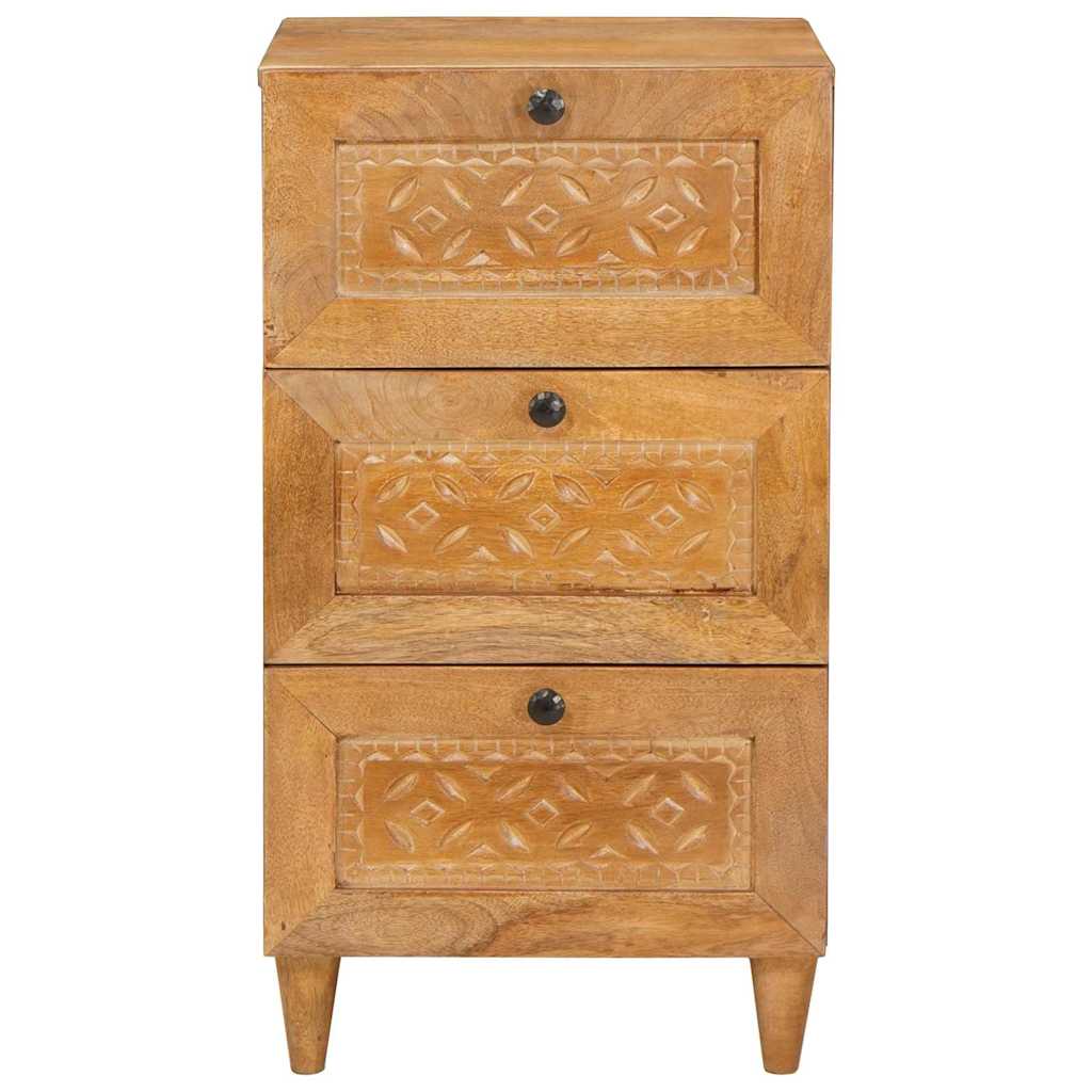 vidaXL Dressoir met lade Lichtbruin 33,5 x 40 x 75 cm