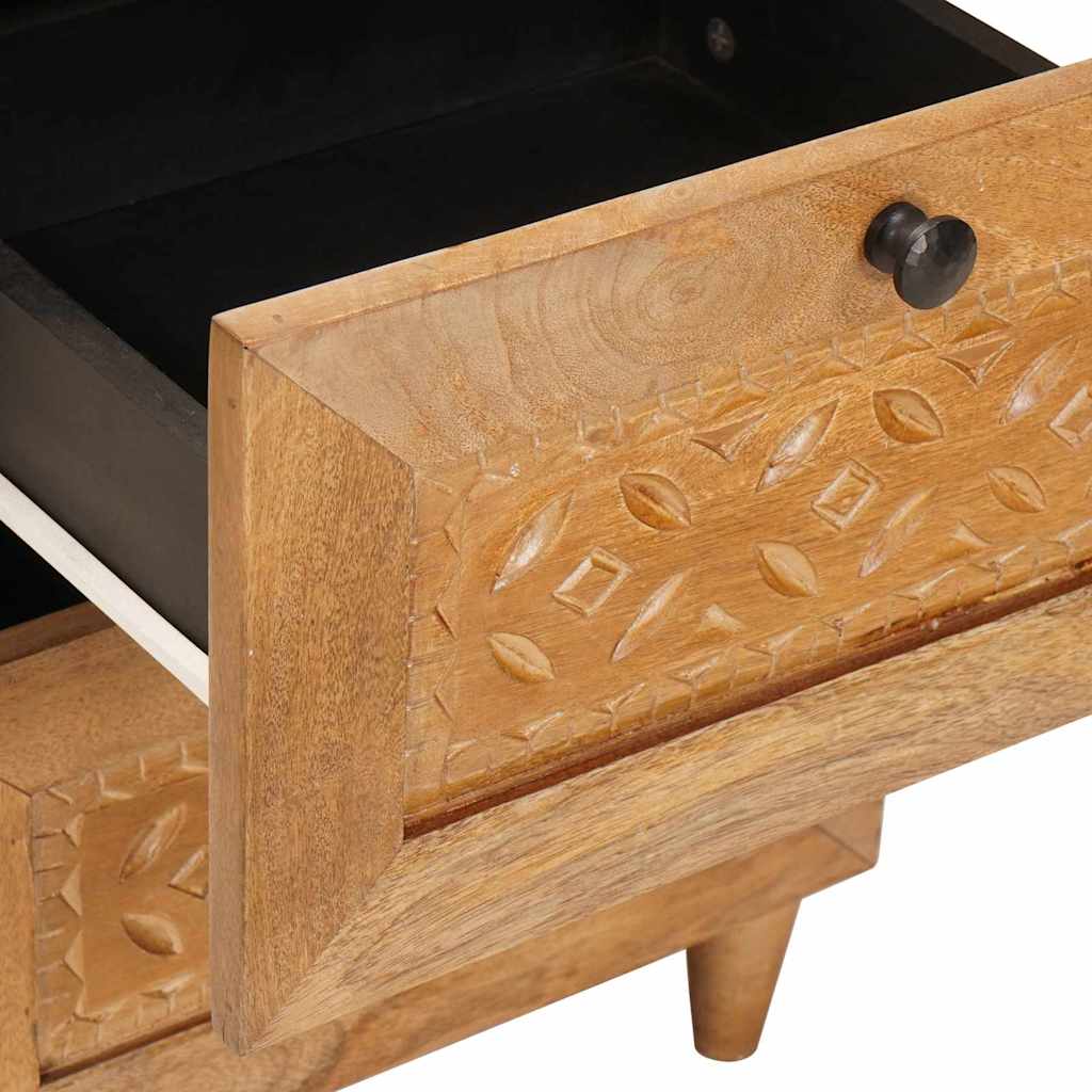 vidaXL Dressoir met lade Lichtbruin 33,5 x 40 x 75 cm