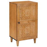 vidaXL Dressoir Lichtbruin Massief mangohout en engineered hout