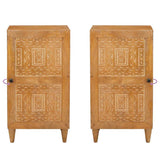 vidaXL Dressoir Lichtbruin Massief mangohout en engineered hout