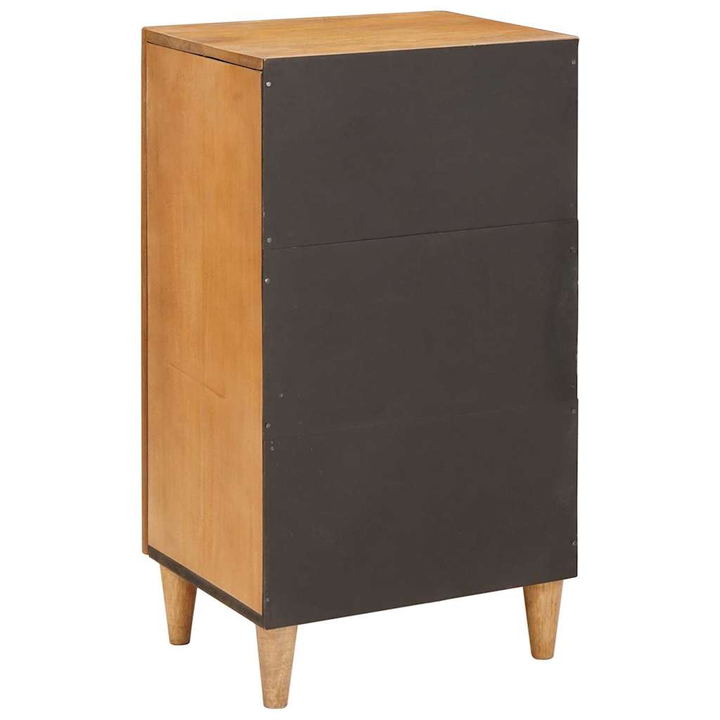 vidaXL Dressoir Lichtbruin Massief mangohout en engineered hout