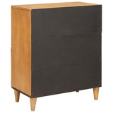 vidaXL Dressoir 60 x 33 x 75 cm Massief Mango Hout