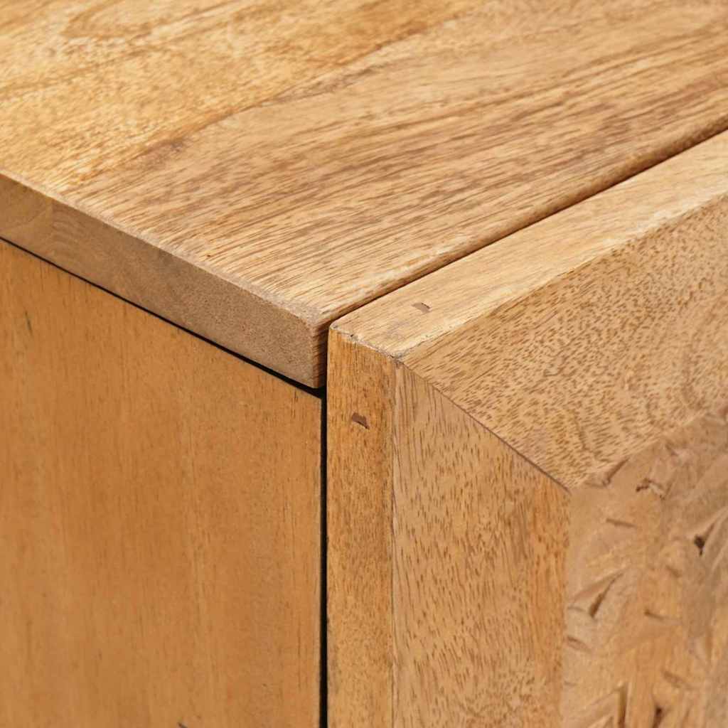 vidaXL Dressoir 60 x 33 x 75 cm Massief Mango Hout