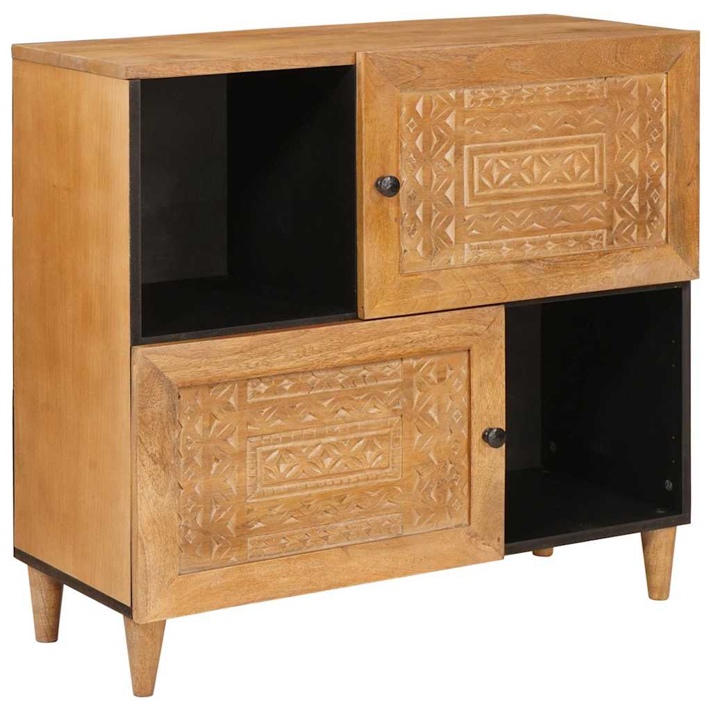 vidaXL Dressoir Lichtbruin 33.5 x 80 x 75 cm