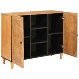vidaXL Dressoir Lichtbruin 33.5 x 90 x 75 cm