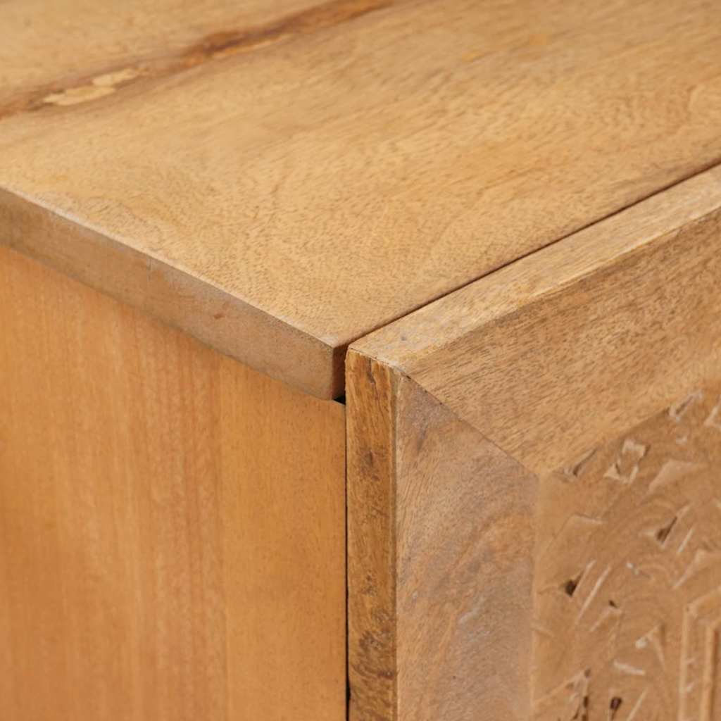 vidaXL Dressoir Lichtbruin 33.5 x 90 x 75 cm