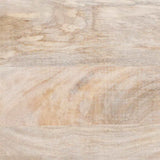 vidaXL Sideboard White 60 x 33 x 75 cm Solid Mango Wood