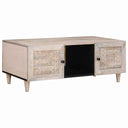 vidaXL Salontafel Lichtbruin 100 x 54 x 40 cm Massief acaciahout