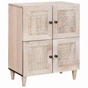 vidaXL Dressoir 60 x 33 x 75 cm Massief Mango Hout