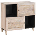 vidaXL Dressoir Lichtbruin 33.5 x 80 x 75 cm