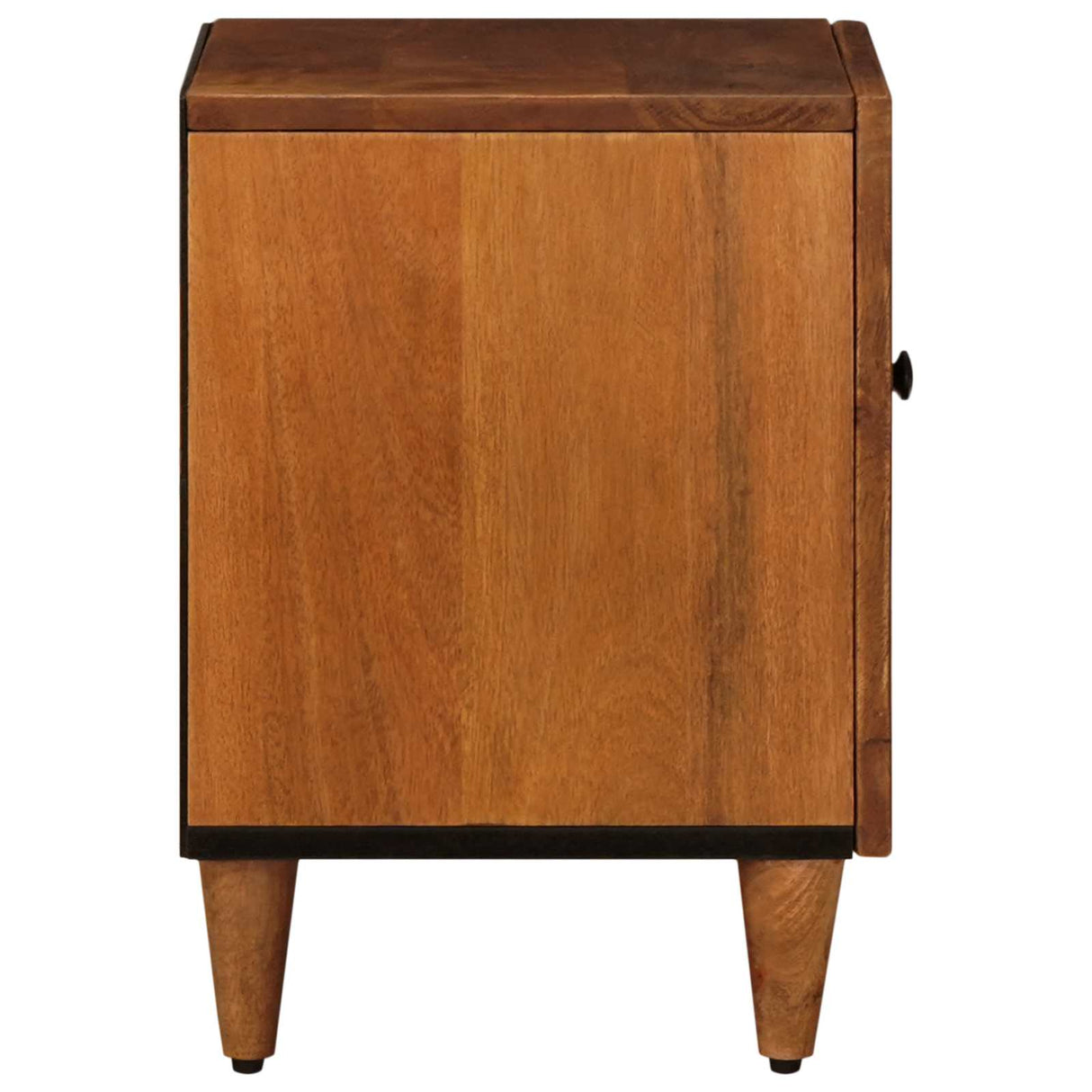vidaXL Nachtkastje Bruin 40 x 33 x 46 cm Massief Mango Hout