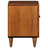 vidaXL Nachtkastje Bruin 40 x 33 x 46 cm Massief Mango Hout