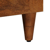 vidaXL Nachtkastje Bruin 40 x 33 x 46 cm Massief Mango Hout