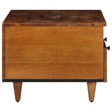 vidaXL TV Kast Walnotenhout 70 x 33 x 46 cm Massief Mango Hout