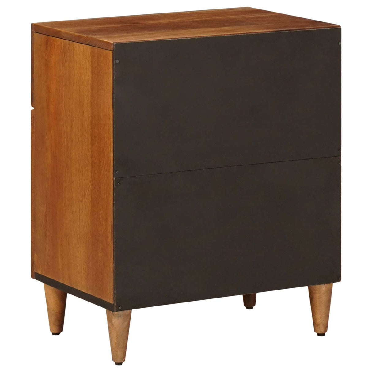 vidaXL Nightstand with Drawer Brown 50 x 33 x 60 cm Solid Mango Wood