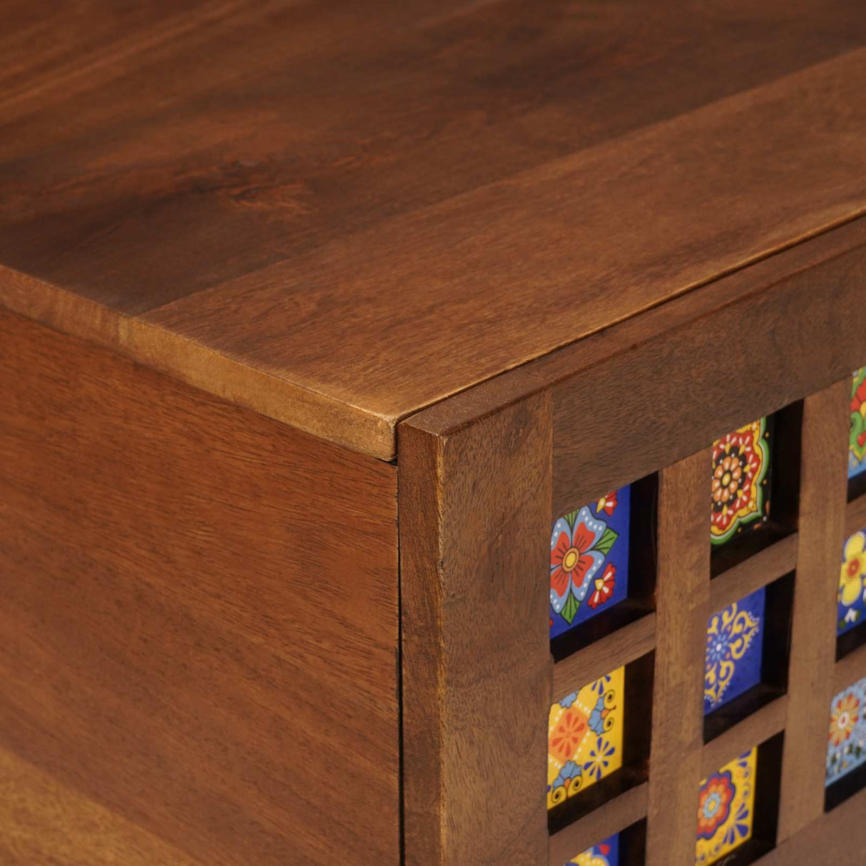 vidaXL Salontafel Bruin 100 x 54 x 40 cm Massief Mango Hout