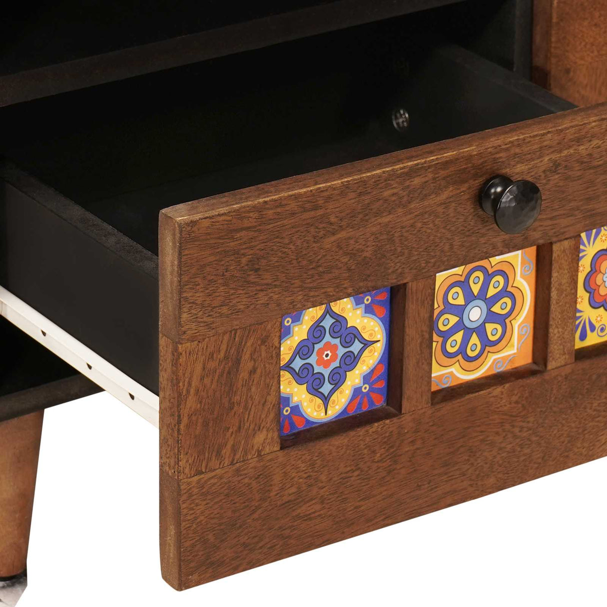 vidaXL Coffee Table with Drawer Brown 80 x 54 x 40 cm Solid Mango Wood