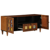 vidaXL TV Kast Walnotenhout 105 x 33 x 46 cm Massief Mango Hout